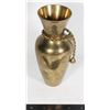 Image 1 : HEAVY BRASS VINTAGE FLOWER VASE