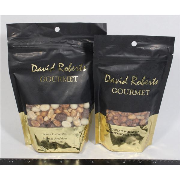 DAVID ROBINS CHOCOLATE PRALINE MIX (2 X 250G)