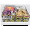 Image 1 : LARGE FLAT OF NUTS, CHIPS, AND MORE