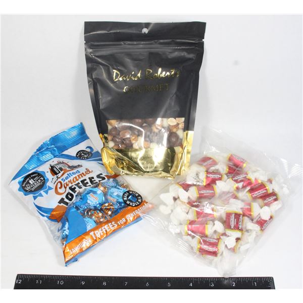 PEANUT GALORE 350G + CANDIES & TOFFEES LOT
