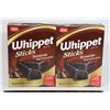 Image 1 : PAIR OF WHIPPET STICKS BROWNIE (2 X 250G)