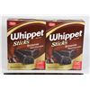 Image 1 : PAIR OF WHIPPET STICKS BROWNIE (2 X 250G)