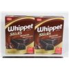 Image 1 : PAIR OF WHIPPET STICKS BROWNIE (2 X 250G)