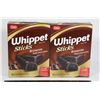 Image 1 : PAIR OF WHIPPET STICKS BROWNIE (2 X 250G)