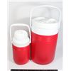 Image 1 : PAIR OF COLEMAN WATER BOTTLES