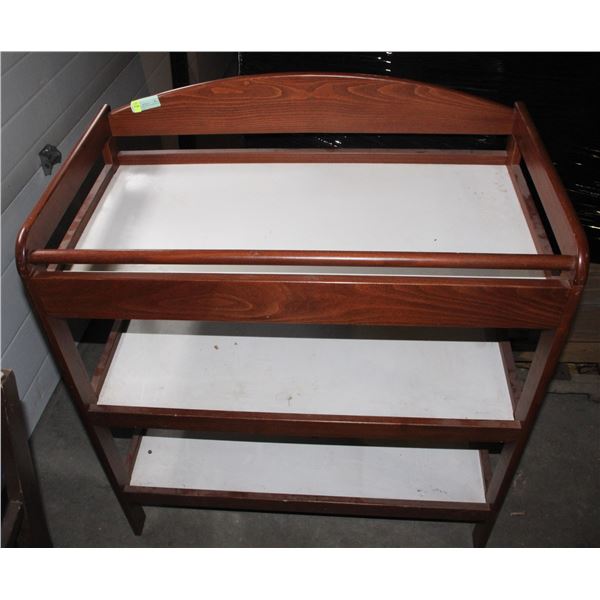 BABY CHANGE TABLE APPROX 40.5" TALL X 20" DEEP