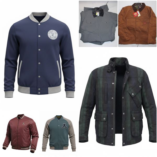 FEATURE NEW CLOTHING (LOTS 1076-1095, 1307-1312)