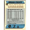 Image 2 : 1986-87 O-PEE-CHEE BRIAN PROPP (HOF)