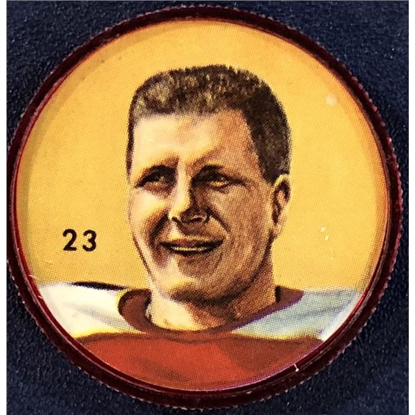 1963 NALLEY'S POTATO CHIPS CFL FOOTBALL COINS - DAVE THELEN