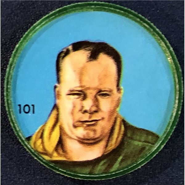 1963 NALLEY'S POTATO CHIPS CFL FOOTBALL COINS - EAGLE KEYS (HOF)