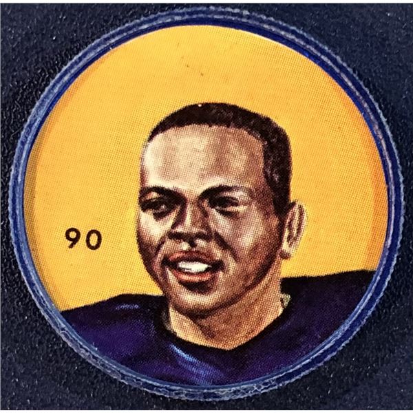 1963 NALLEY'S POTATO CHIPS CFL FOOTBALL COINS - ERNIE PITTS (HOF)