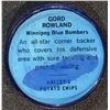 Image 2 : 1963 NALLEY'S POTATO CHIPS CFL FOOTBALL COINS - GORD ROWLAND