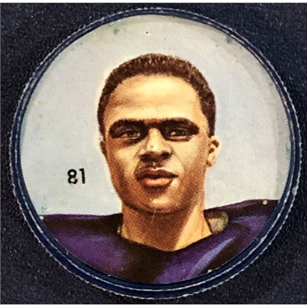 1963 NALLEY'S POTATO CHIPS CFL FOOTBALL COINS - LEO LEWIS (HOF)