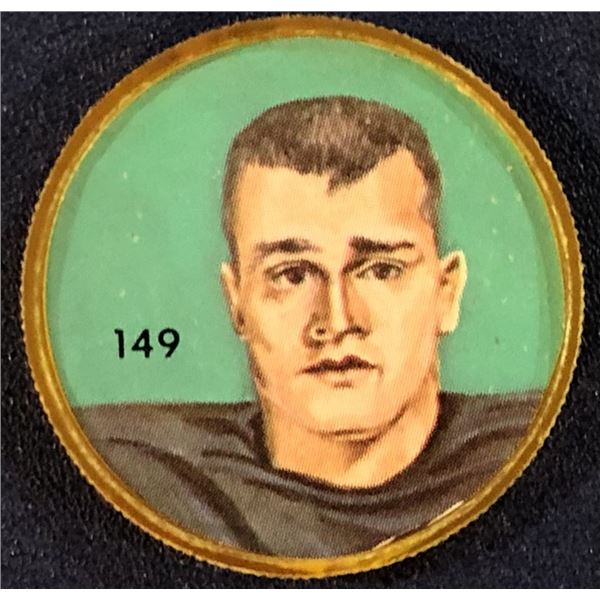 1963 NALLEY'S POTATO CHIPS CFL FOOTBALL COINS - MIKE MARTIN