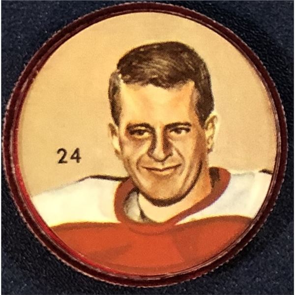 1963 NALLEY'S POTATO CHIPS CFL FOOTBALL COINS - RON STEWART (HOF)