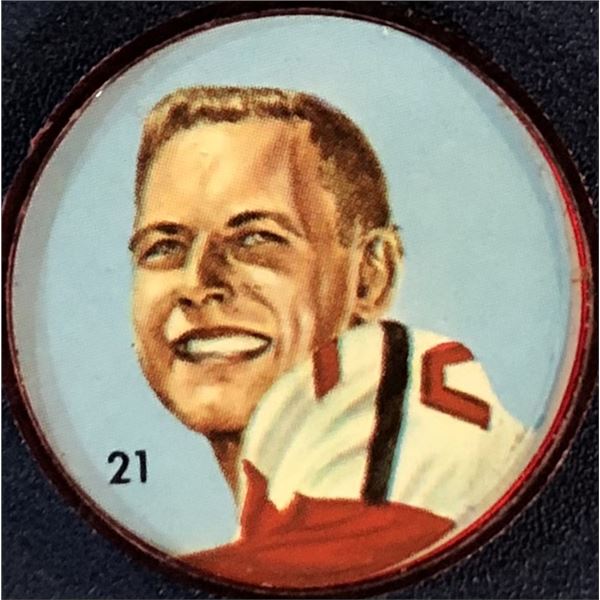 1963 NALLEY'S POTATO CHIPS CFL FOOTBALL COINS - RUSS JACKSON (HOF)