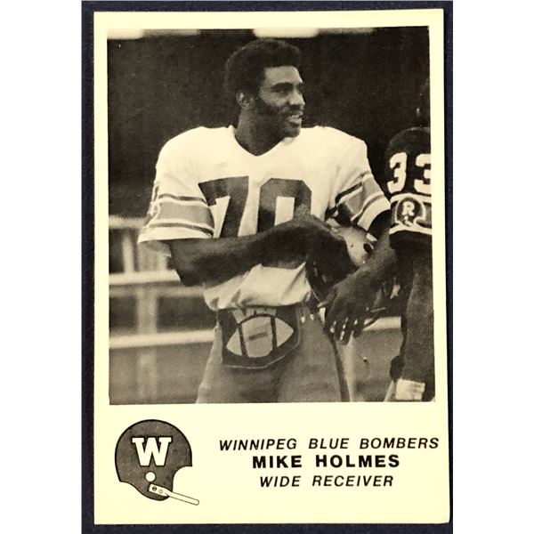 1981 JOGO CFL MIKE HOLMES
