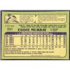 Image 2 : 1982 O-PEE-CHEE BASEBALL EDDIE MURRAY (HOF)