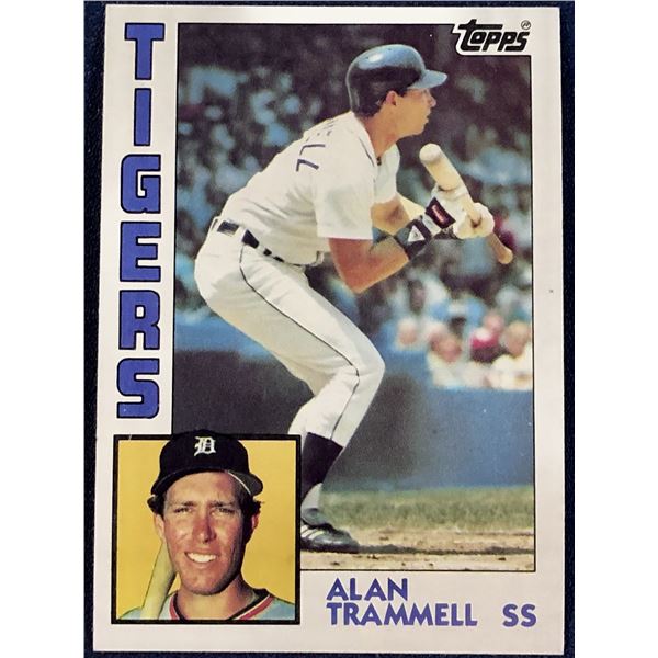 1984 TOPPS ALAN TRAMMELL (HOF)