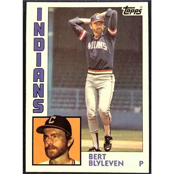 1984 TOPPS BERT BLYLEVEN (HOF)