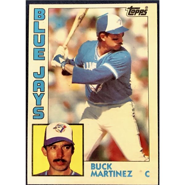 1984 TOPPS BUCK MARTINEZ
