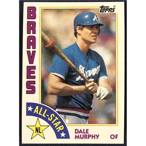 1984 TOPPS DALE MURPHY