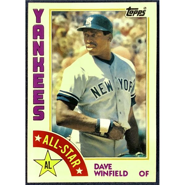 1984 TOPPS DAVE WINFIELD (HOF)