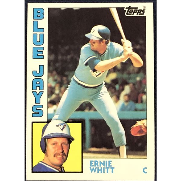 1984 TOPPS ERNIE WHITT