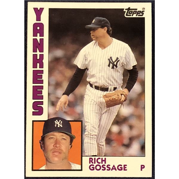 1984 TOPPS GOOSE GOSSAGE (HOF)