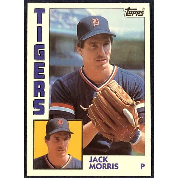 1984 TOPPS JACK MORRIS (HOF)