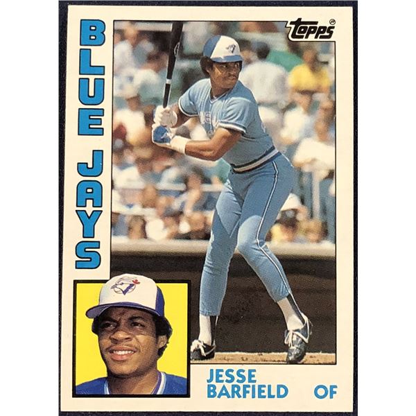 1984 TOPPS JESSE BARFIELD
