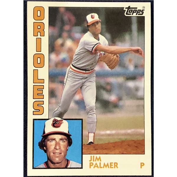 1984 TOPPS JIM PALMER (HOF)