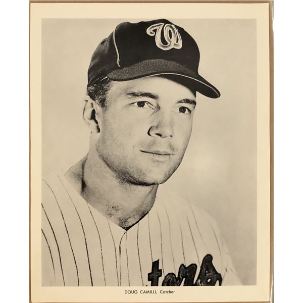 1966 WASHINGTON SENATORS 8"x10" PUBLICITY GLOSSY - DOUG CAMILLI
