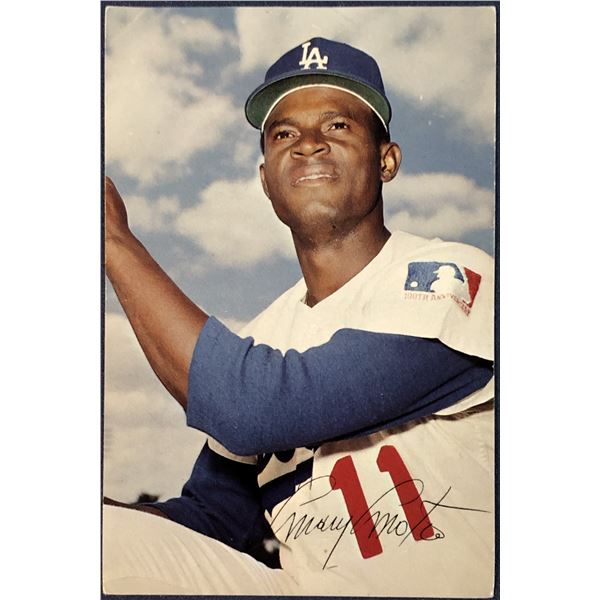 1971 LOS ANGELES DODGERS PROMO - MANNY MOTA