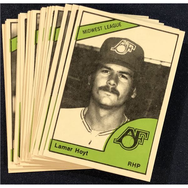 1978 APPLETON FOXES TEAM SET - LAMARR HOYT