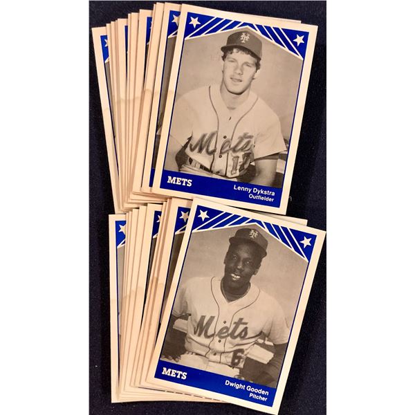 1983 LYNCHBURG METS TEAM SET - DWIGHT GOODEN / LENNY DYKSTRA