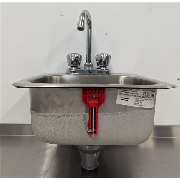 Kindred Stainless Drop-In Sink W/Faucet & EZ Torque Clips