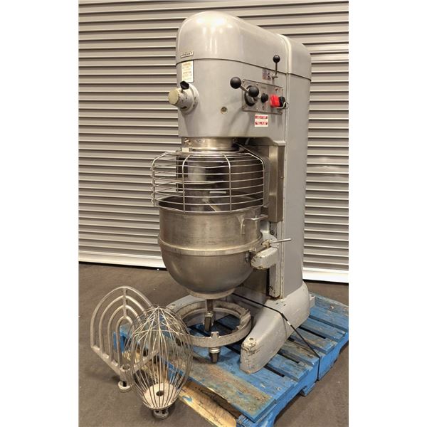 Hobart M802 80qt Dough Mixer w/Whip, Hook, Beater, & Bowl Dolly