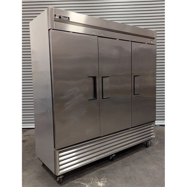 True T-72F 78" Three Door Stainless Freezer