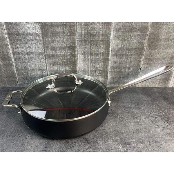 4qt Hard Anodized Nonstick Saute Pan With Lid, All-Clad HA1