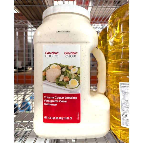 Gordon Choice Creamy Caesar Dressing, 3.78L