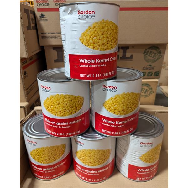 Whole Kernel Corn, 2.84L - Lot of 6