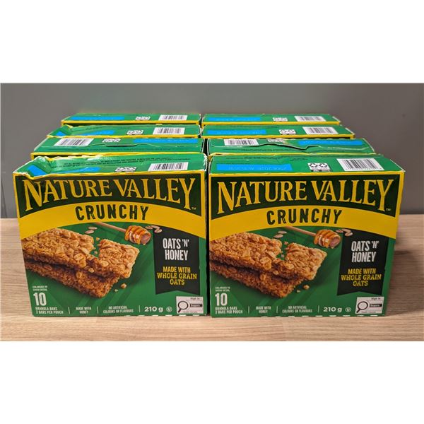 Nature Valley Crunchy Oat & Honey - Lot of 8 Boxes