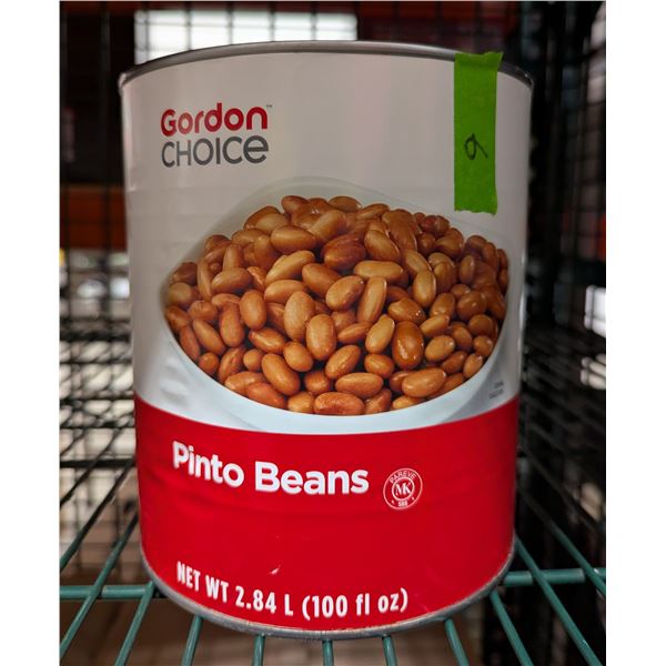 Gordon Choice Pinto Beans, 2.84L - Lot of 6