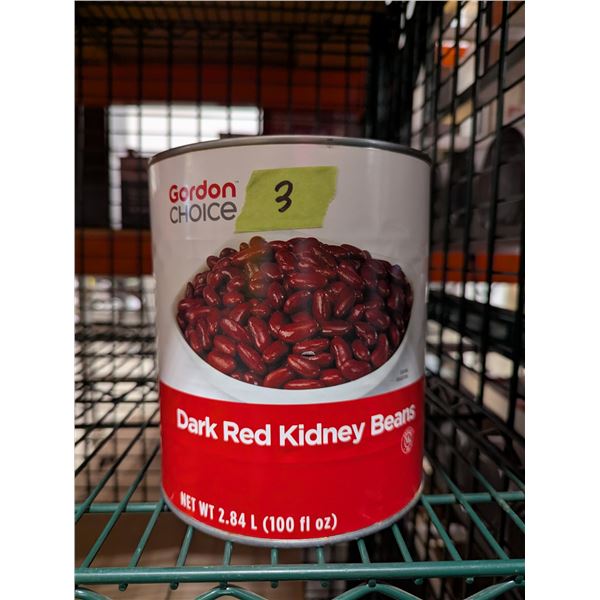 Gordon Choice Black Turtle Beans, 2.84L - Lot of 3