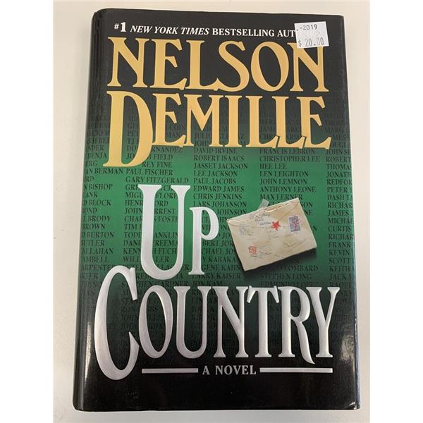 Up Country Nelson DeMille signed first edition book