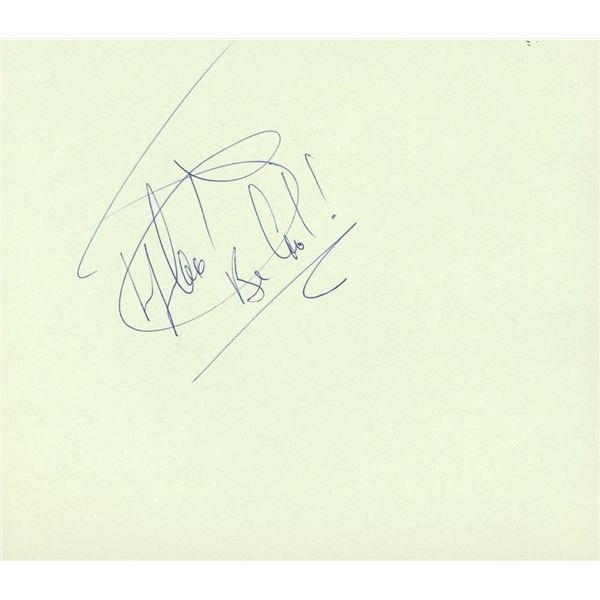NCIS LL Cool J original signature