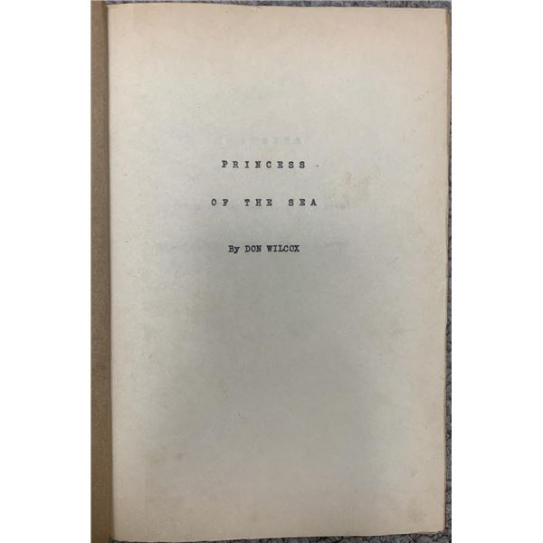 Princess Of The Sea vintage hardback