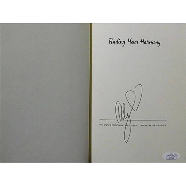 Fifth harmony Singer Ally Brooke Signed Finding Your Harmony 1st Edition Book JSA Authenticated