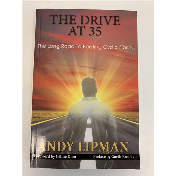 The Drive at 35 Andy Lipman signed first edition paperback book